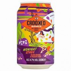 Crooked Blood Orange & Passionfruit Alcoholic Soda