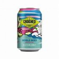 Crooked Raspberry & Lime Alcoholic Soda