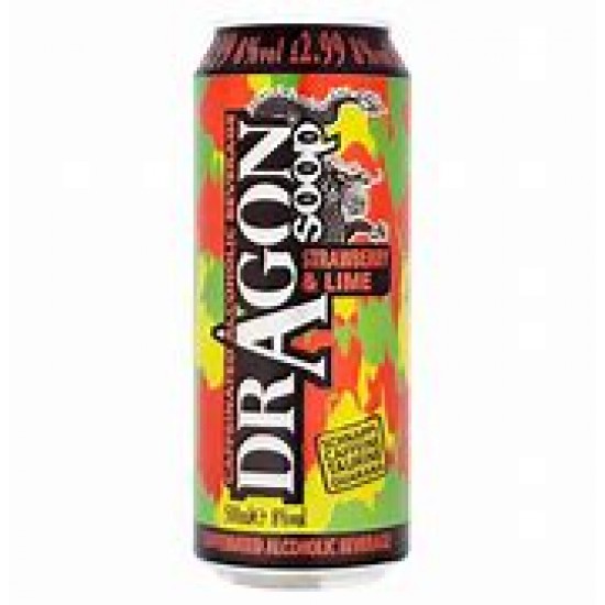 Dragon Soop Strawberry & Lime