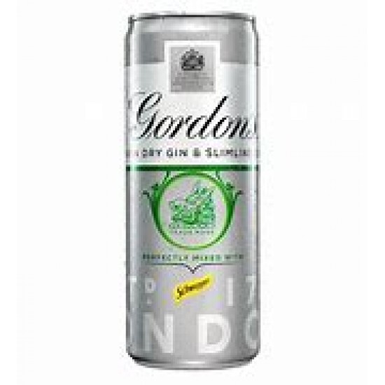 Gordons Slimline Gin And Tonic Can