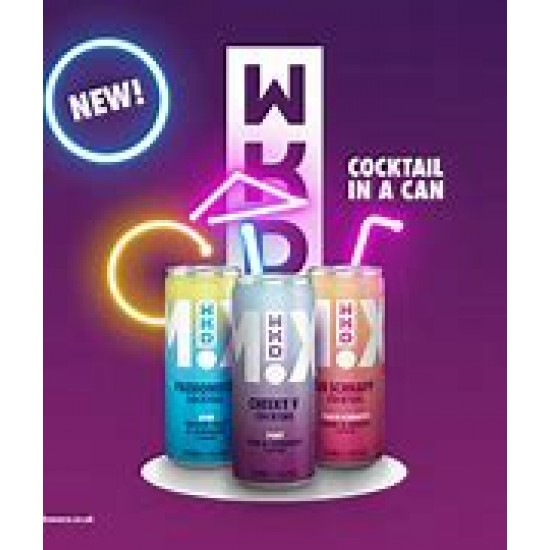 WKD Mixed Oh Schnapp Cocktail