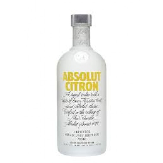ABSOLUT VODKA CITRON	
